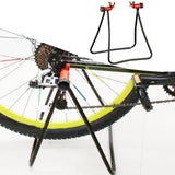 Maxbell Road Bike Stand Foldable Vertical Repair Floor Stand for Yard Shed Shop