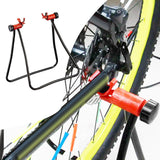 Maxbell Road Bike Stand Foldable Vertical Repair Floor Stand for Yard Shed Shop
