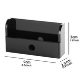 Maxbell Garage Door Opener Remote Holder Acrylic Container for Office Home Dorm Black