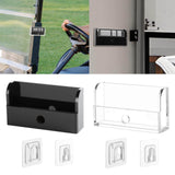 Maxbell Garage Door Opener Remote Holder Acrylic Container for Office Home Dorm Black