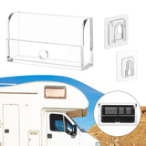 Maxbell Garage Door Opener Remote Holder Acrylic Container for Office Home Dorm Clear
