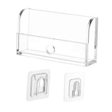 Maxbell Garage Door Opener Remote Holder Acrylic Container for Office Home Dorm Clear