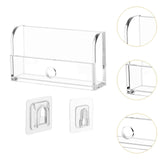 Maxbell Garage Door Opener Remote Holder Acrylic Container for Office Home Dorm Clear