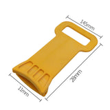 Maxbell Tire Disassembly Bead Rim Clamp Accessory for Radial Bias Tires Anti Scratch Yellow