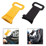 Maxbell Tire Disassembly Bead Rim Clamp Accessory for Radial Bias Tires Anti Scratch Yellow
