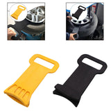 Maxbell Tire Disassembly Bead Rim Clamp Accessory for Radial Bias Tires Anti Scratch Yellow