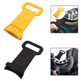 Maxbell Tire Disassembly Bead Rim Clamp Accessory for Radial Bias Tires Anti Scratch Yellow