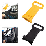 Maxbell Tire Disassembly Bead Rim Clamp Accessory for Radial Bias Tires Anti Scratch Yellow