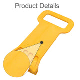Maxbell Tire Disassembly Bead Rim Clamp Accessory for Radial Bias Tires Anti Scratch Yellow