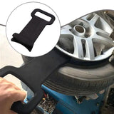 Maxbell Tire Disassembly Bead Rim Clamp Accessory for Radial Bias Tires Anti Scratch Black