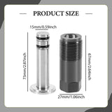 Maxbell Replacement Floor Jack Parts and Pump Plunger Kit Metal Automobile Repairing S