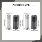 Maxbell Replacement Floor Jack Parts and Pump Plunger Kit Metal Automobile Repairing L and S