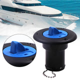 Maxbell RV Water Inlet Easy Installation Boat Deck Fill Port for Boat  Black