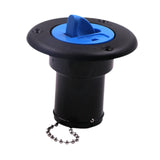 Maxbell RV Water Inlet Easy Installation Boat Deck Fill Port for Boat  Black