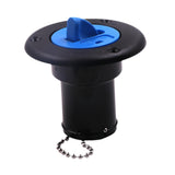 Maxbell RV Water Inlet Easy Installation Boat Deck Fill Port for Boat  Black