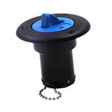 Maxbell RV Water Inlet Easy Installation Boat Deck Fill Port for Boat  Black