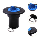 Maxbell RV Water Inlet Easy Installation Boat Deck Fill Port for Boat  Black