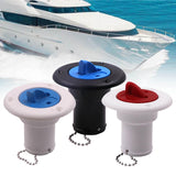 Maxbell RV Water Inlet Easy Installation Boat Deck Fill Port for Boat  Black