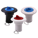 Maxbell RV Water Inlet Easy Installation Boat Deck Fill Port for Boat  Black