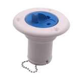 Maxbell RV Water Inlet Easy Installation Boat Deck Fill Port for Boat  White Blue