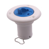 Maxbell RV Water Inlet Easy Installation Boat Deck Fill Port for Boat  White Blue