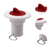 Maxbell RV Water Inlet Easy Installation Boat Deck Fill Port for Boat  White Red
