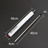 Maxbell Car Radiator Cleaning Brush Household Dryers Long Handle Nylon Bristle Brush
