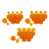 Maxbell 10Pcs Dents Removal Puller Tabs Maintenance Auto Paintless Dents Repair Tool Small