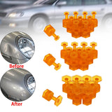 Maxbell 10Pcs Dents Removal Puller Tabs Maintenance Auto Paintless Dents Repair Tool Small