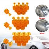 Maxbell 10Pcs Dents Removal Puller Tabs Maintenance Auto Paintless Dents Repair Tool Small