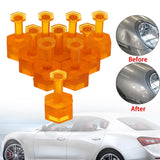 Maxbell 10Pcs Dents Removal Puller Tabs Maintenance Auto Paintless Dents Repair Tool Small