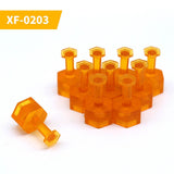 Maxbell 10Pcs Dents Removal Puller Tabs Maintenance Auto Paintless Dents Repair Tool Small