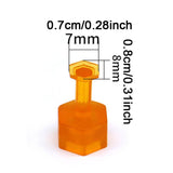Maxbell 10Pcs Dents Removal Puller Tabs Maintenance Auto Paintless Dents Repair Tool Small