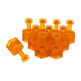 Maxbell 10Pcs Dents Removal Puller Tabs Maintenance Auto Paintless Dents Repair Tool Small