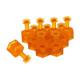 Maxbell 10Pcs Dents Removal Puller Tabs Maintenance Auto Paintless Dents Repair Tool Small
