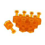 Maxbell 10Pcs Dents Removal Puller Tabs Maintenance Auto Paintless Dents Repair Tool Small