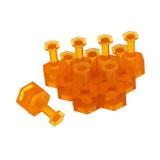 Maxbell 10Pcs Dents Removal Puller Tabs Maintenance Auto Paintless Dents Repair Tool Small
