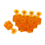 Maxbell 10Pcs Dents Removal Puller Tabs Maintenance Auto Paintless Dents Repair Tool Medium