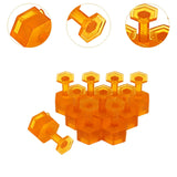 Maxbell 10Pcs Dents Removal Puller Tabs Maintenance Auto Paintless Dents Repair Tool Medium