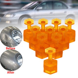 Maxbell 10Pcs Dents Removal Puller Tabs Maintenance Auto Paintless Dents Repair Tool Medium