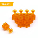 Maxbell 10Pcs Dents Removal Puller Tabs Maintenance Auto Paintless Dents Repair Tool Medium