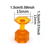Maxbell 10Pcs Dents Removal Puller Tabs Maintenance Auto Paintless Dents Repair Tool Large