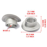 Maxbell Exhaust Pipe Adapter Professional Spare Parts Replacement M18 Auto Accessory