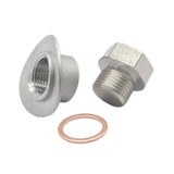 Maxbell M18x1.5 Easy to Weld in Bung Plug Exhaust Pipe Adapter  With Gasket