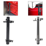 Maxbell Tailgate Hinge Mounted Flag Pole Holder Premium for Jeep Wrangler JL JK Black