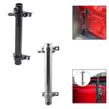 Maxbell Tailgate Hinge Mounted Flag Pole Holder Premium for Jeep Wrangler JL JK Black