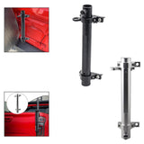 Maxbell Tailgate Hinge Mounted Flag Pole Holder Premium for Jeep Wrangler JL JK Black