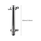 Maxbell Tailgate Hinge Mounted Flag Pole Holder Premium for Jeep Wrangler JL JK Silver