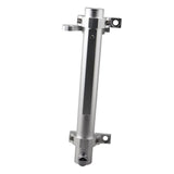 Maxbell Tailgate Hinge Mounted Flag Pole Holder Premium for Jeep Wrangler JL JK Silver