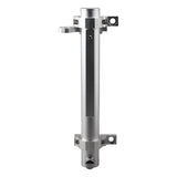 Maxbell Tailgate Hinge Mounted Flag Pole Holder Premium for Jeep Wrangler JL JK Silver